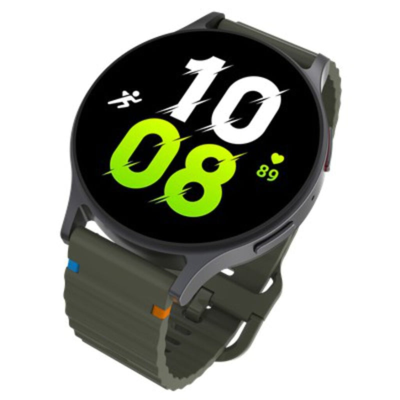 Laden Sie das Bild in Galerie -Viewer, Justincase activeflex strap voor samsung galaxy watch 20mm khaki
