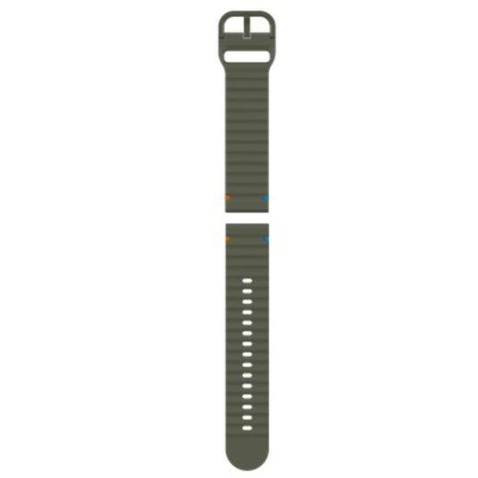 Justincase activeflex strap voor samsung galaxy watch 20mm khaki