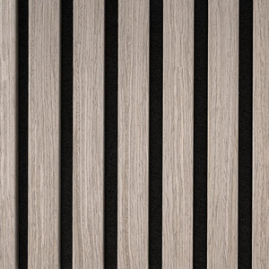 Wallart akupanelen 4 st akoestisch grijs eiken