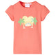 Vidaxl kindershirt 92 koraalkleurig