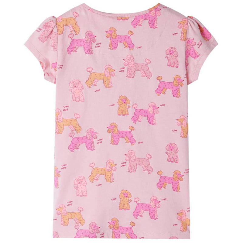 Load image into Gallery viewer, Vidaxl kinderpyjama met korte mouwen 140 lichtroze
