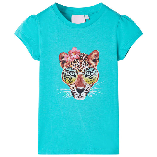 VidaXL Kindershirt 104 mintkleurig