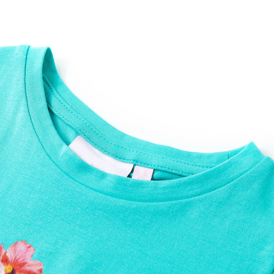 VidaXL Kindershirt 104 mintkleurig