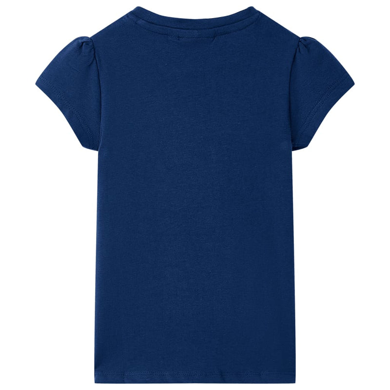 Load image into Gallery viewer, VidaXL Kindershirt 128 marineblauw
