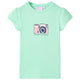 VidaXL Kindershirt 92 felgroen