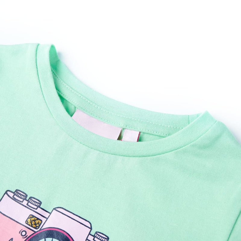 Load image into Gallery viewer, VidaXL Kindershirt 104 felgroen

