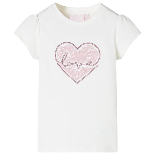 VidaXL Kindershirt 104 ecru