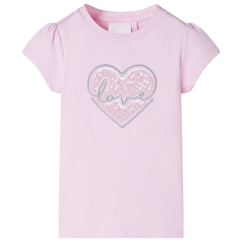 Afbeelding laden in galerijviewer, VidaXL Kindershirt 92 lichtroze
