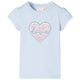 VidaXL Kindershirt 92 lichtblauw