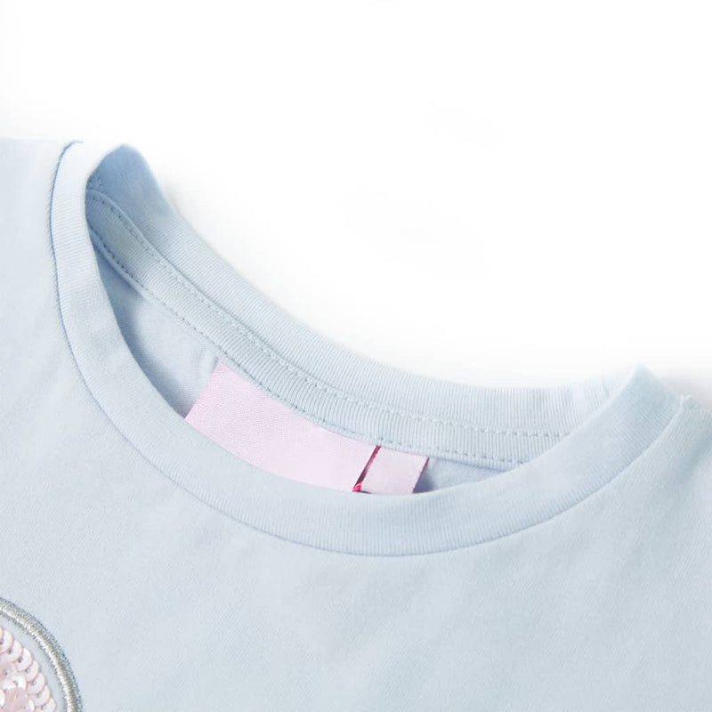 Load image into Gallery viewer, VidaXL Kindershirt 92 lichtblauw

