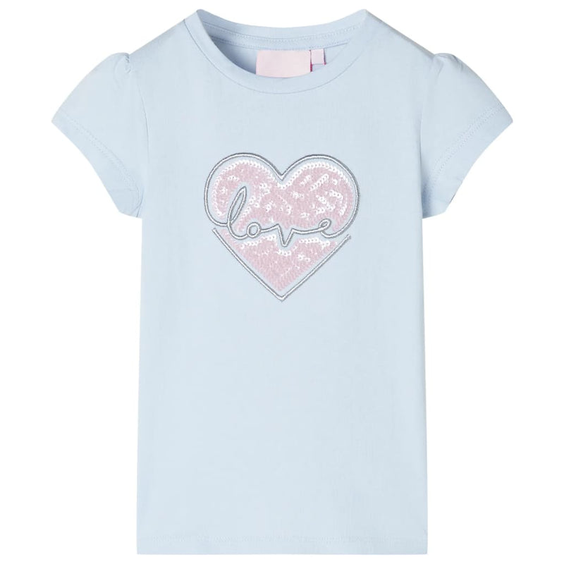 Afbeelding laden in galerijviewer, Vidaxl kindershirt 116 lichtblauw
