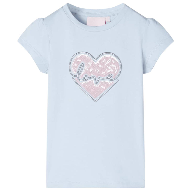 Load image into Gallery viewer, VidaXL Kindershirt 140 lichtblauw
