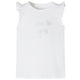 VidaXL Kindershirt met mouwen met ruches 128 wit