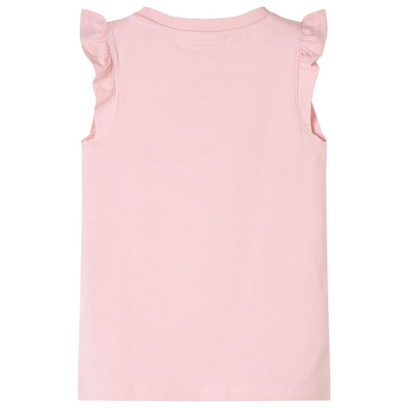 Load image into Gallery viewer, VidaXL Kindershirt met ruches aan de mouwen 92 lichtroze
