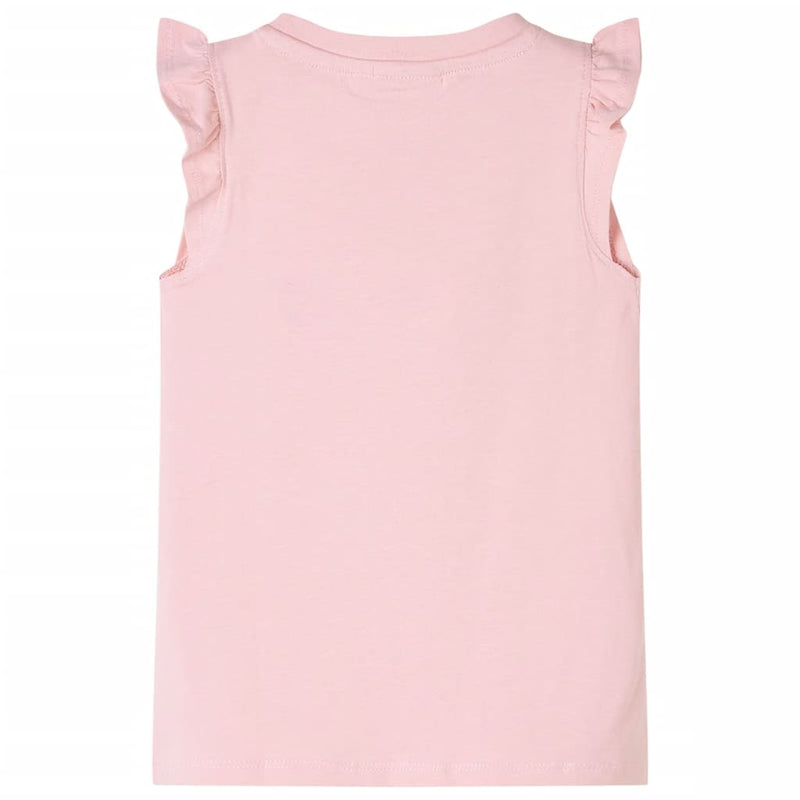 Load image into Gallery viewer, VidaXL Kindershirt met ruches aan de mouwen 140 lichtroze

