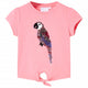 VidaXL Kindershirt 92 fluorescerend roze