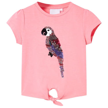 Vidaxl kindershirt 104 fluorescerend roze