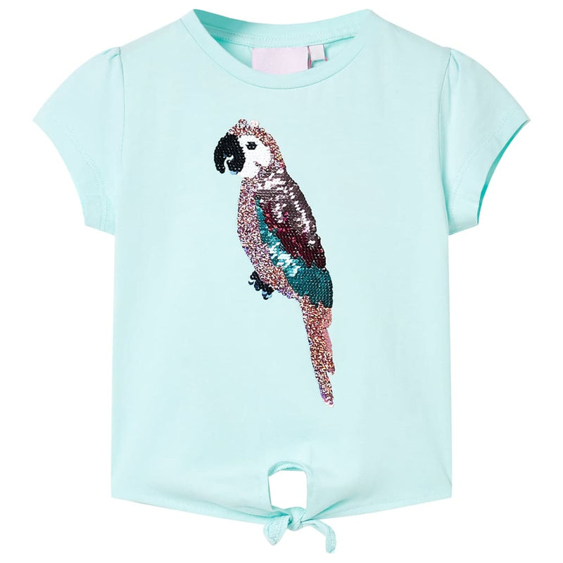Load image into Gallery viewer, VidaXL Kindershirt 104 lichtzeeblauw
