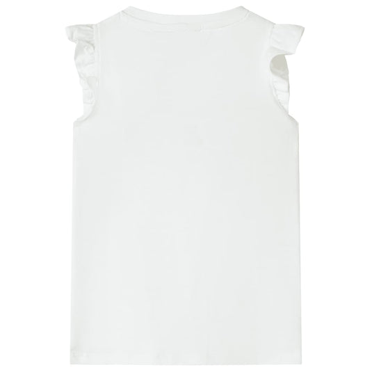 Vidaxl kindershirt 116 ecru