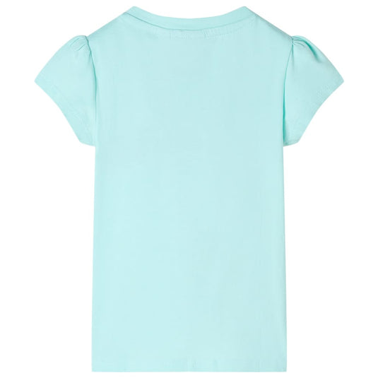 Vidaxl kindershirt 140 lichtzeeblauw