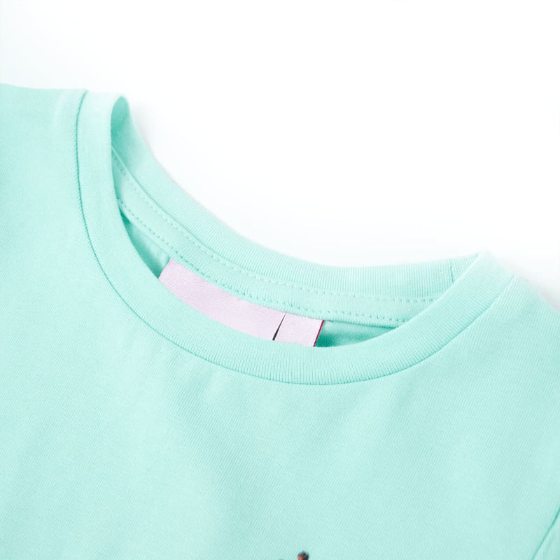 Chargez l'image dans la visionneuse de la galerie, Vidaxl kindershirt 140 lichtzeeblauw
