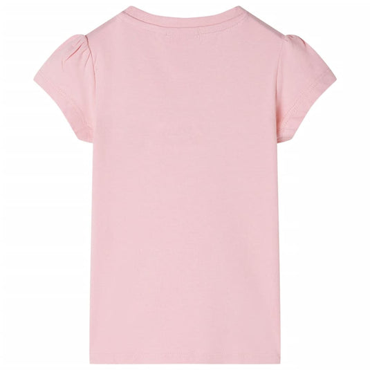 Vidaxl kindershirt 104 lichtroze
