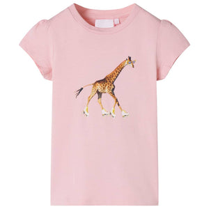 Vidaxl kindershirt 116 lichtroze