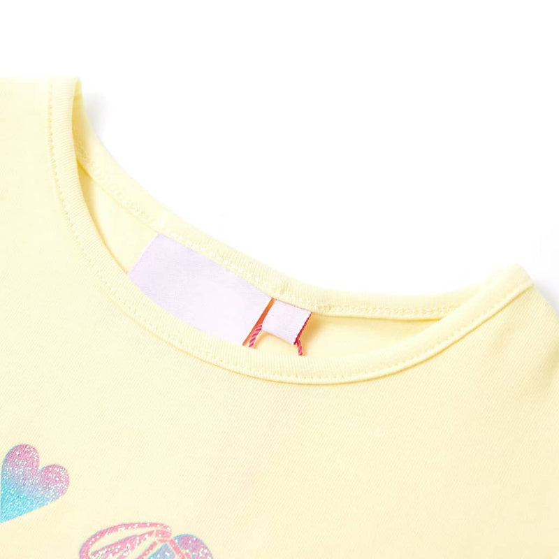 Load image into Gallery viewer, VidaXL Kindershirt 104 zachtgeel
