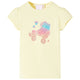 Vidaxl kindershirt 116 zachtgeel