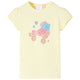 Vidaxl kindershirt 128 zachtgeel