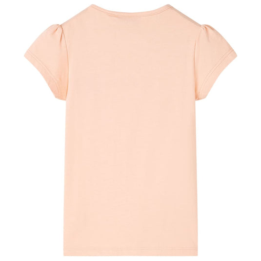 VidaXL Kindershirt 92 lichtoranje