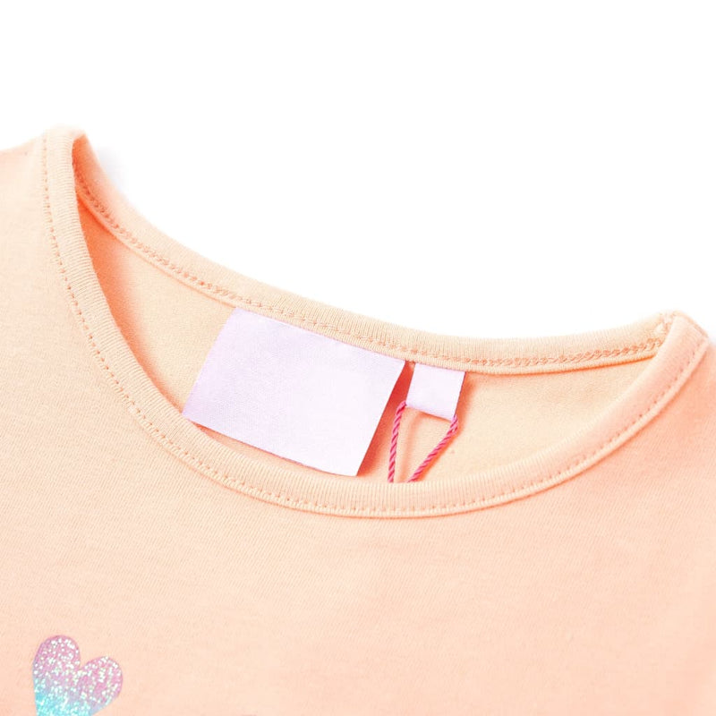 Load image into Gallery viewer, VidaXL Kindershirt 140 lichtoranje
