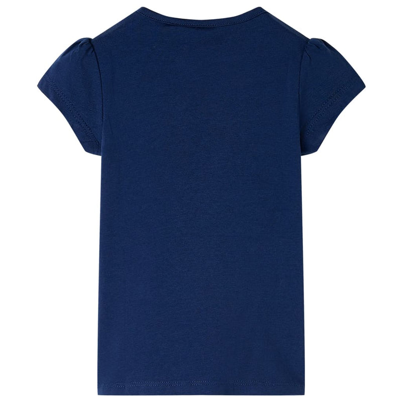 Chargez l'image dans la visionneuse de la galerie, VidaXL Kindershirt 128 marineblauw
