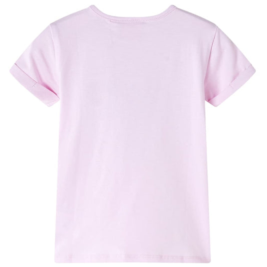 VidaXL Kindershirt 128 zachtroze
