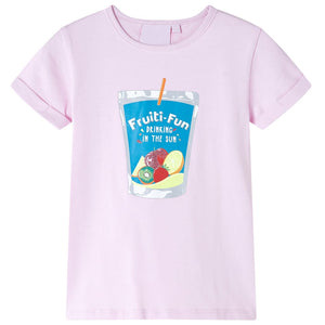 Vidaxl kindershirt 140 zachtroze