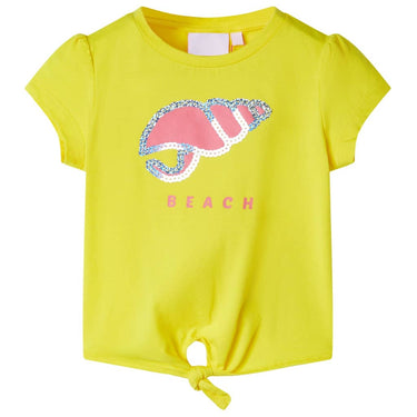 Vidaxl kindershirt 116 geel