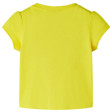 Vidaxl kindershirt 128 geel