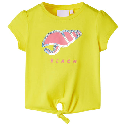 Vidaxl kindershirt 140 geel