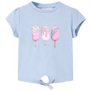 VidaXL Kindershirt 92 blauw