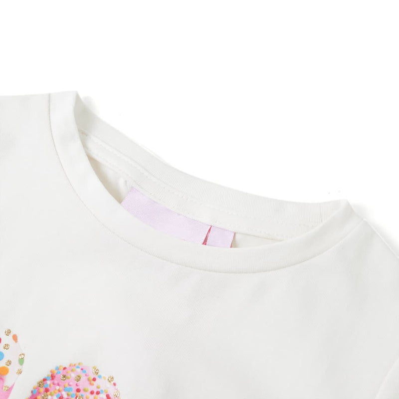 Afbeelding laden in galerijviewer, Vidaxl kindershirt 128 ecru
