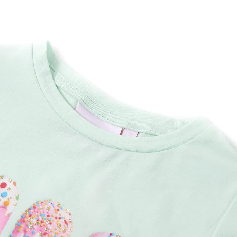 Load image into Gallery viewer, VidaXL Kindershirt 116 lichtmint
