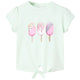 Vidaxl kindershirt 128 lichtmint