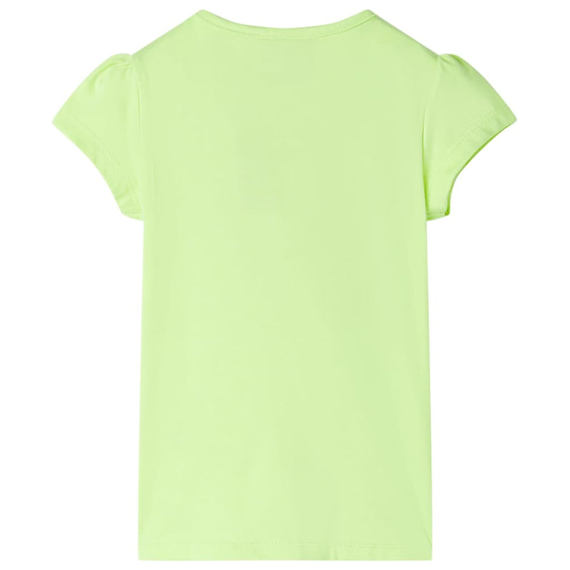 Load image into Gallery viewer, VidaXL Kindershirt 92 neongeel
