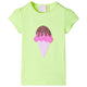Vidaxl kindershirt 128 neongeel
