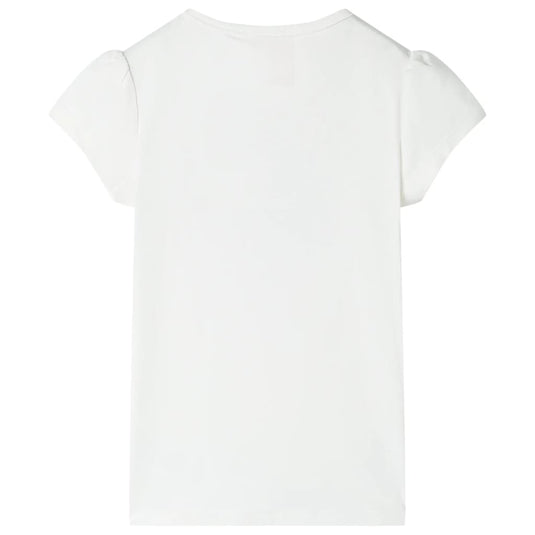 Vidaxl kindershirt 128 ecru