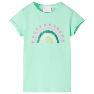 Vidaxl kindershirt 116 felgroen