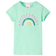 Vidaxl kindershirt 116 felgroen