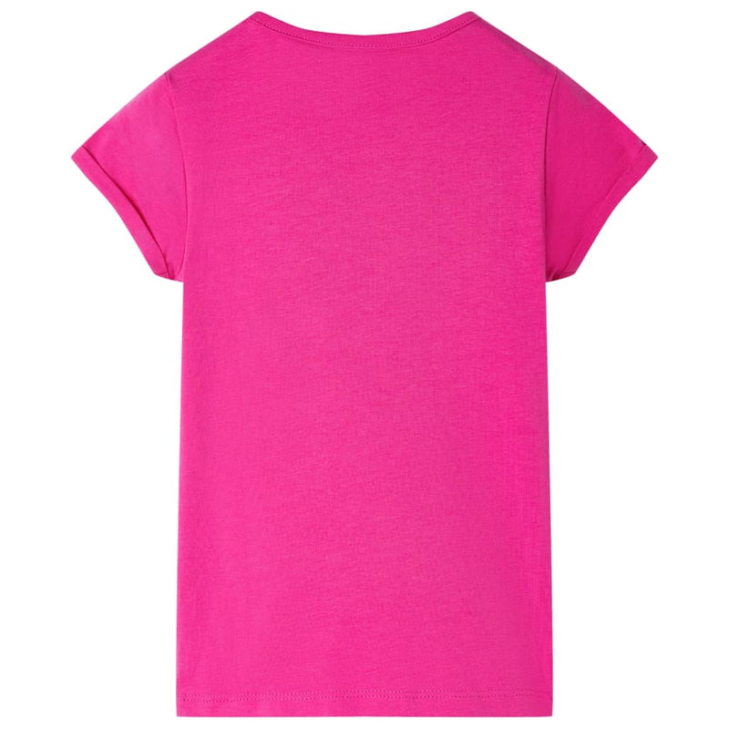 Afbeelding laden in galerijviewer, Vidaxl kindershirt 92 donkerroze
