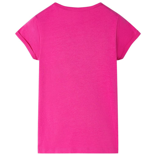 Vidaxl kindershirt 116 donkerroze