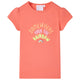VidaXL Kindershirt 116 koraalkleurig